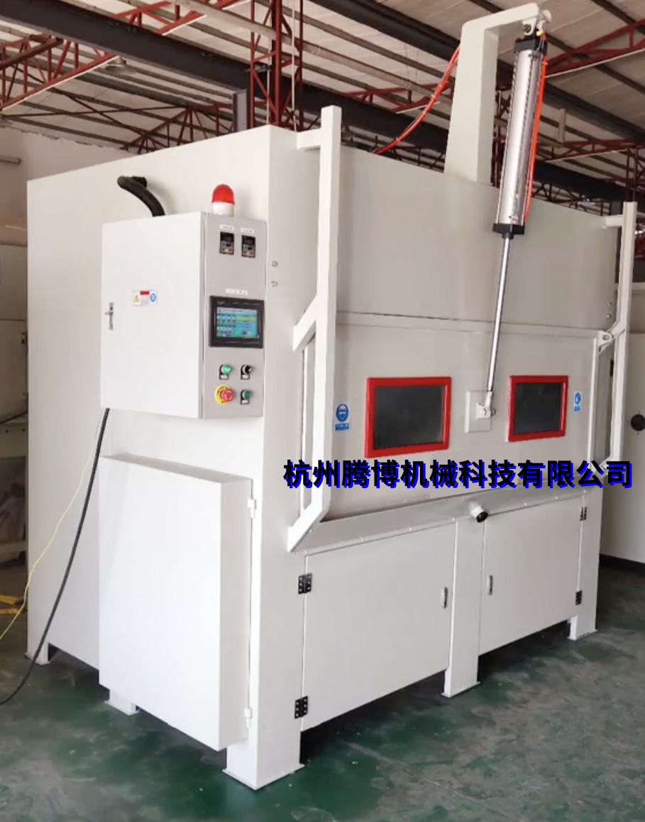 輥筒專用噴砂機(jī)，膠輥自動噴砂機(jī)